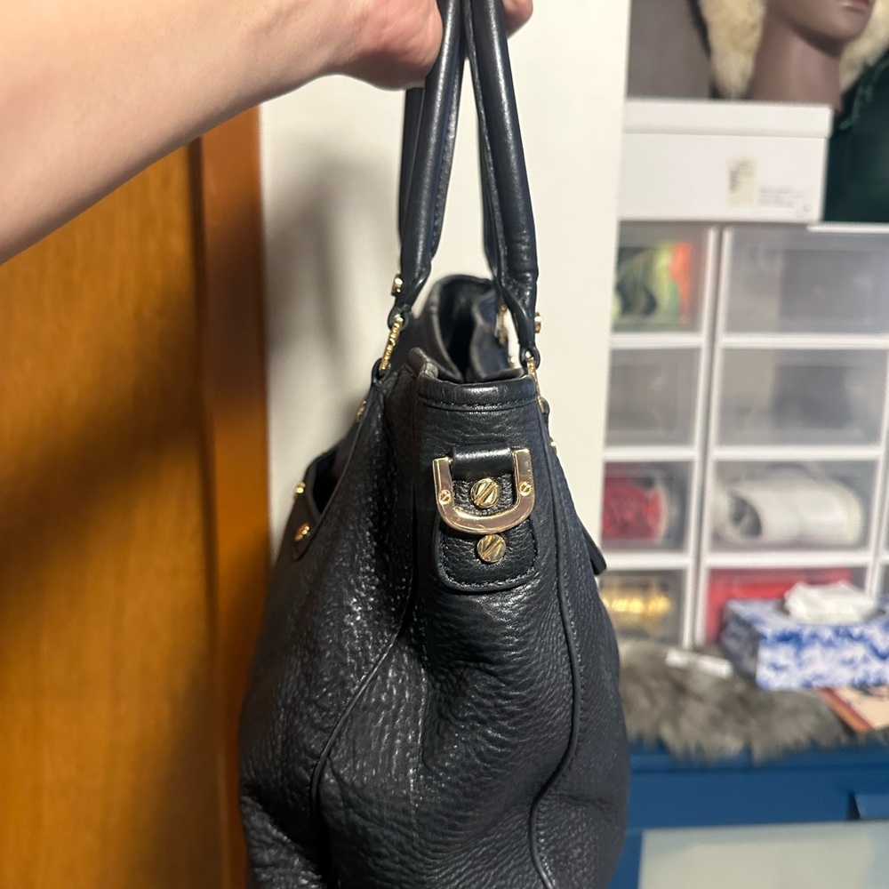 Tory Burch black Leather Tote Bag - Picture 4 of 8